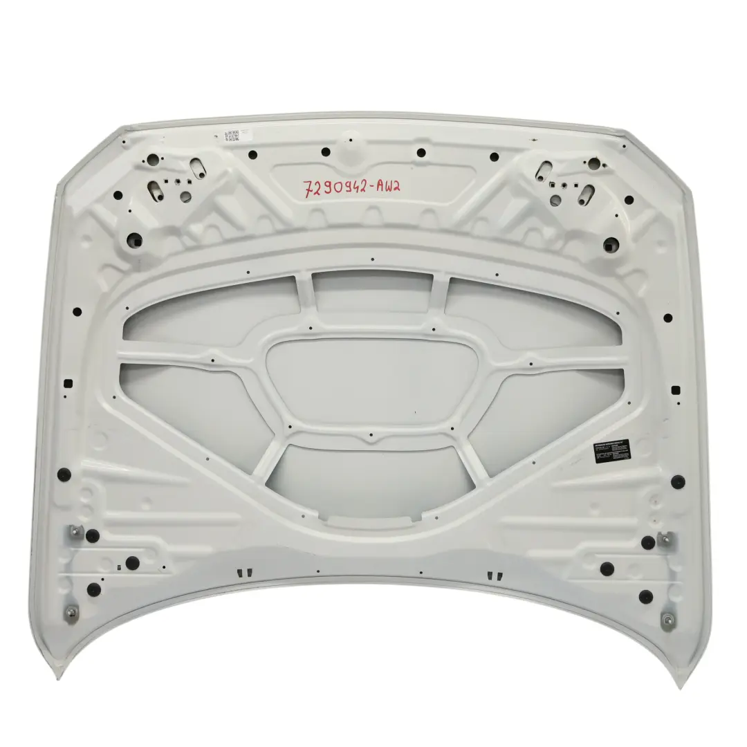 Hood Bonnet Cover Panel Alpinweiss Alpine White 3 - 300 to BMW F20 F21 F22 with Part number 7290942 BMW F20 F21 F22 Hood Bonnet Cover Panel Alpinweiss Alpine White 3 - 300 - SKU 7290942-AW2 - Part number 7290942