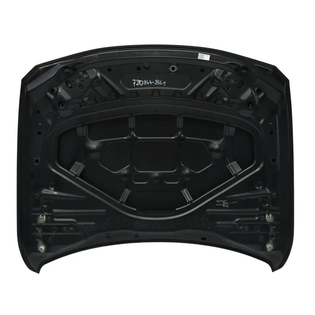 BMW F30 F31 F32 Hood Bonnet Cover Panel Black Sapphire Metallic - 475 - SKU 7290944-BS1 - Part number 7290944