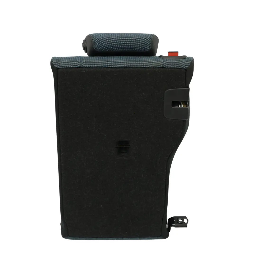 BMW F20 F21 Rear Seat Backrest Cover Right O/S Cloth Leather Metro Blue Black - SKU 7292601 - Part number 7292601