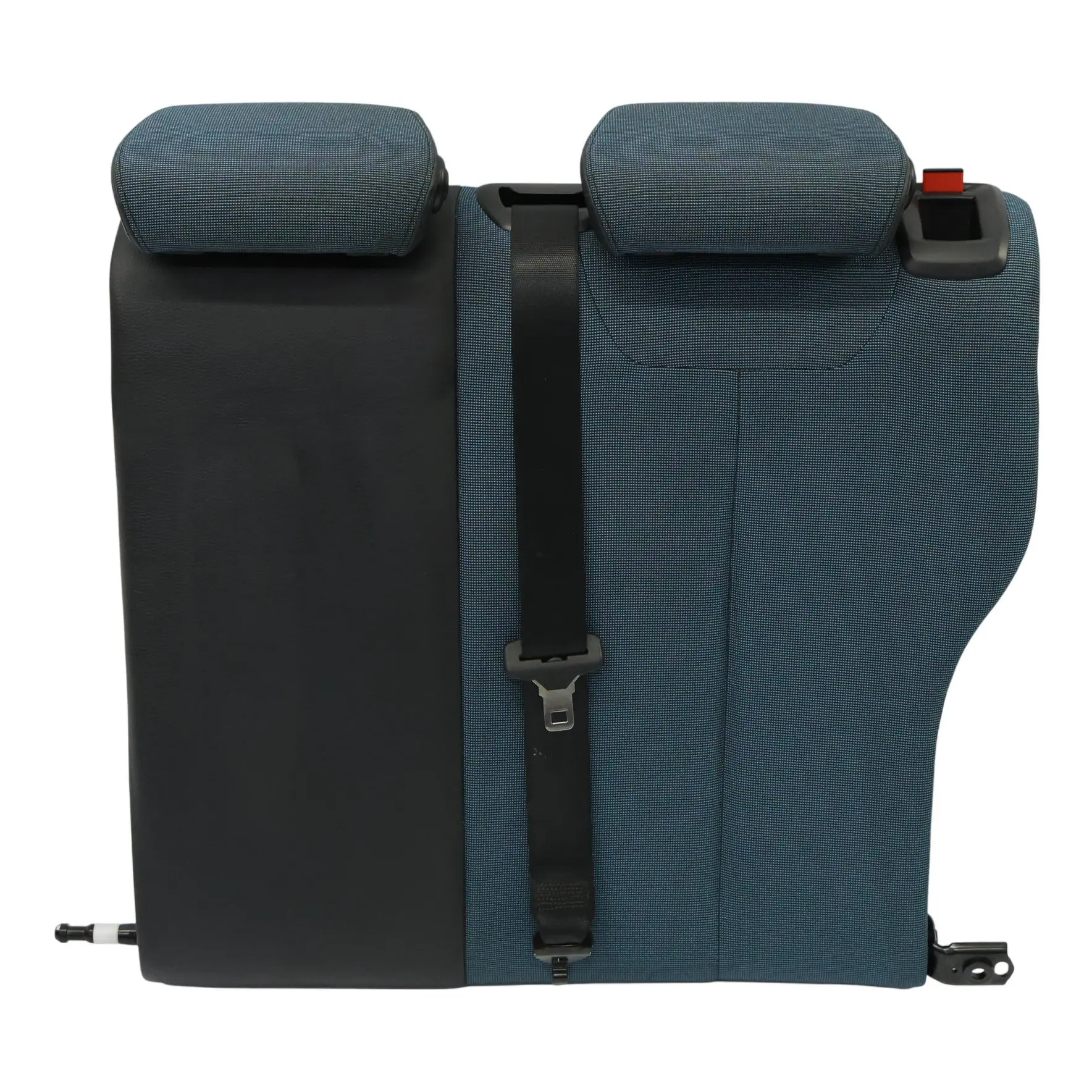 BMW F20 F21 Couvre-Dossier De Siège Arrière Gauche Tissu Cuir Metro Bleu Noir