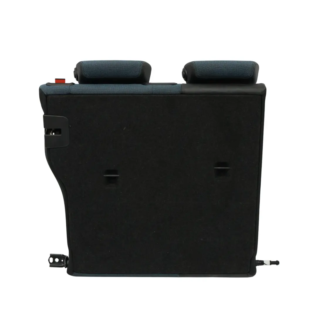 Backrest Cover Left N/S Cloth Leather Metro Blue Black to BMW F20 F21 Rear Seat with Part number 7292605 BMW F20 F21 Rear Seat Backrest Cover Left N/S Cloth Leather Metro Blue Black - SKU 7292605 - Part number 7292605