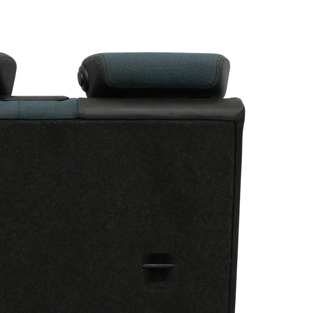 Asiento Trasero Respaldo Cubierta Izquierda Tela Cuero Azul Negro para BMW F20 F21 con número de pieza 7292605 BMW F20 F21 Asiento Trasero Respaldo Cubierta Izquierda Tela Cuero Azul Negro - SKU 7292605 - Número de pieza 7292605