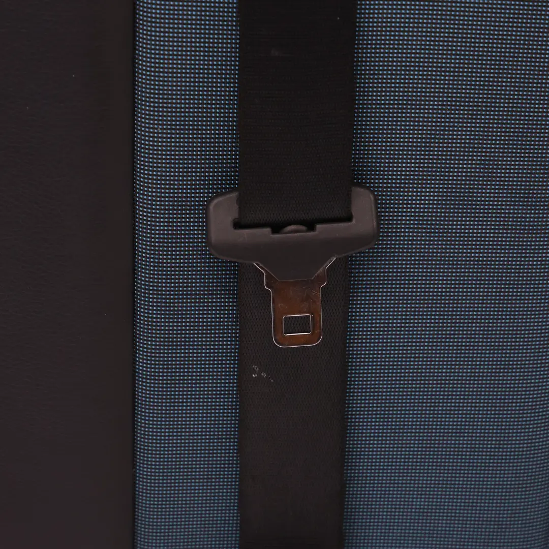 BMW F20 F21 Couvre-Dossier De Siège Arrière Gauche Tissu Cuir Metro Bleu Noir - SKU 7292605 - Numéro de pièce 7292605