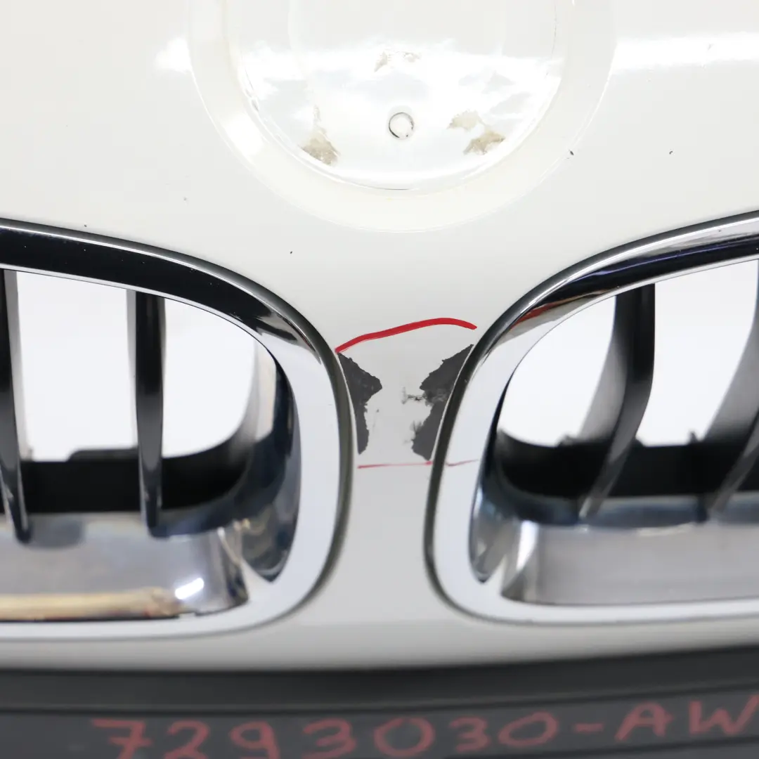 BMW F30 F31 Zderzak Przedni Alpinweiss 3 Biały - 300 - SKU 7293030-AW - Numer Części 7293030