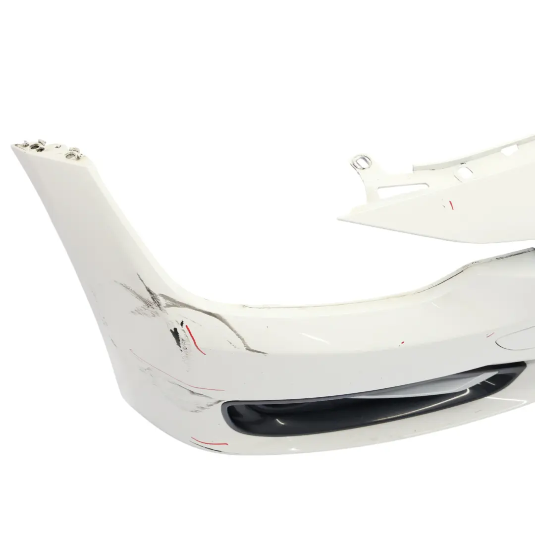 BMW F30 F31 Front Bumper Lines Trim Panel Alpinweiss 3 White - 300 - SKU 7293030-AW - Part number 7293030