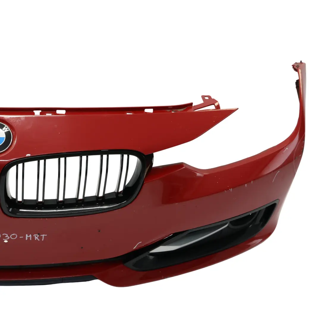 BMW F30 F31 Front Bumper Lines Trim Panel Melbourne Red Metallic - A75 - SKU 7293030-MRT - Part number 7293030