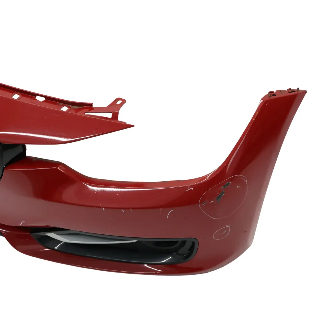 BMW F30 F31 Front Bumper Lines Trim Panel Melbourne Red Metallic - A75 - SKU 7293030-MRT - Part number 7293030