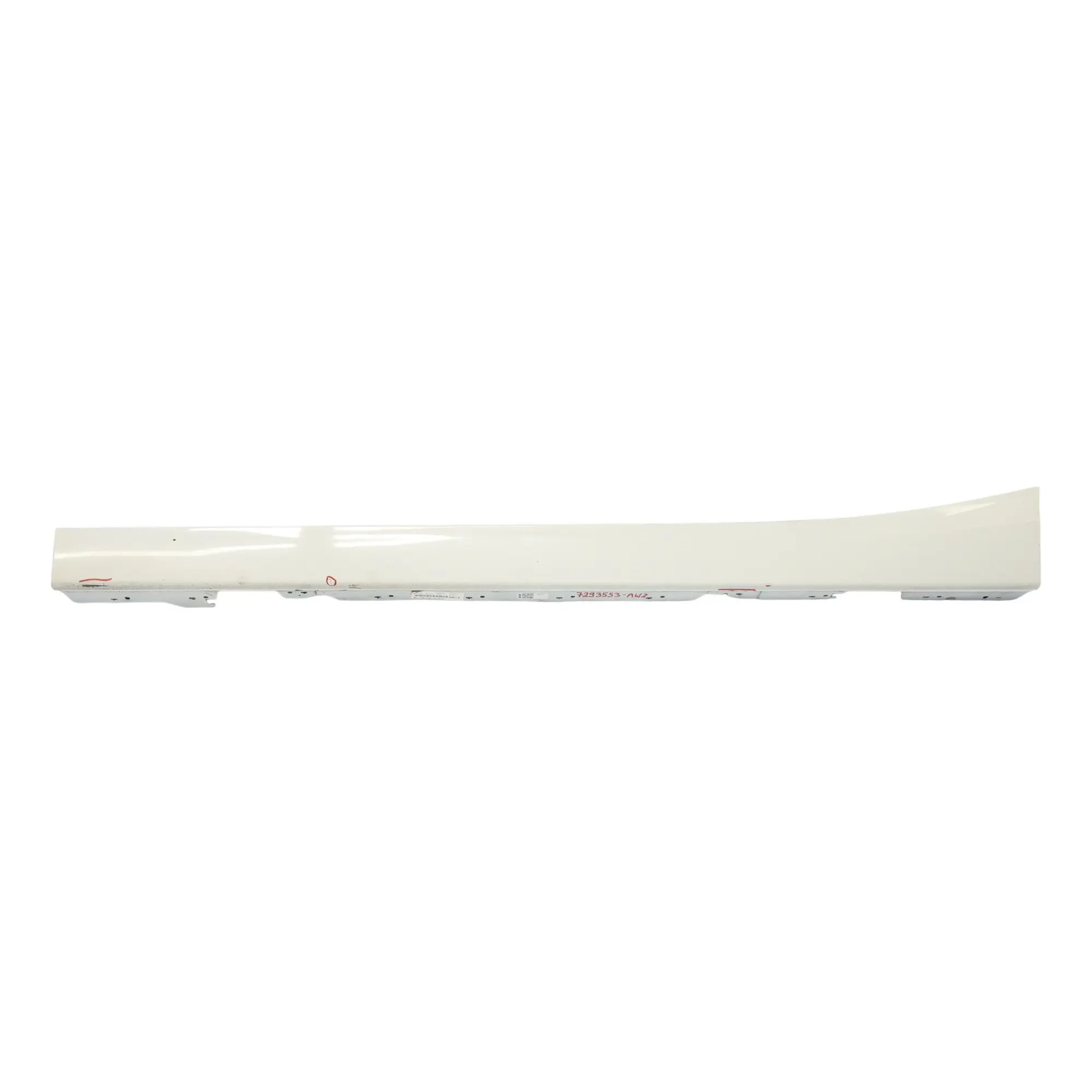 BMW F20 Faldon lateral Sill Strip Izquierda Alpinweiss 3 Alpine White - 300
