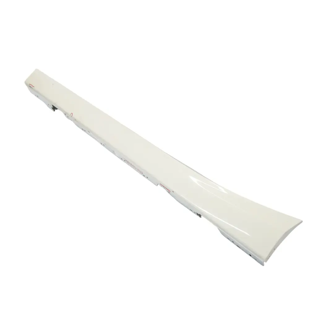 BMW F20 Side Skirt Sill Strip Left N/S Alpinweiss Alpine White - 300 - SKU 7293553-AW2 - Part number 7293553