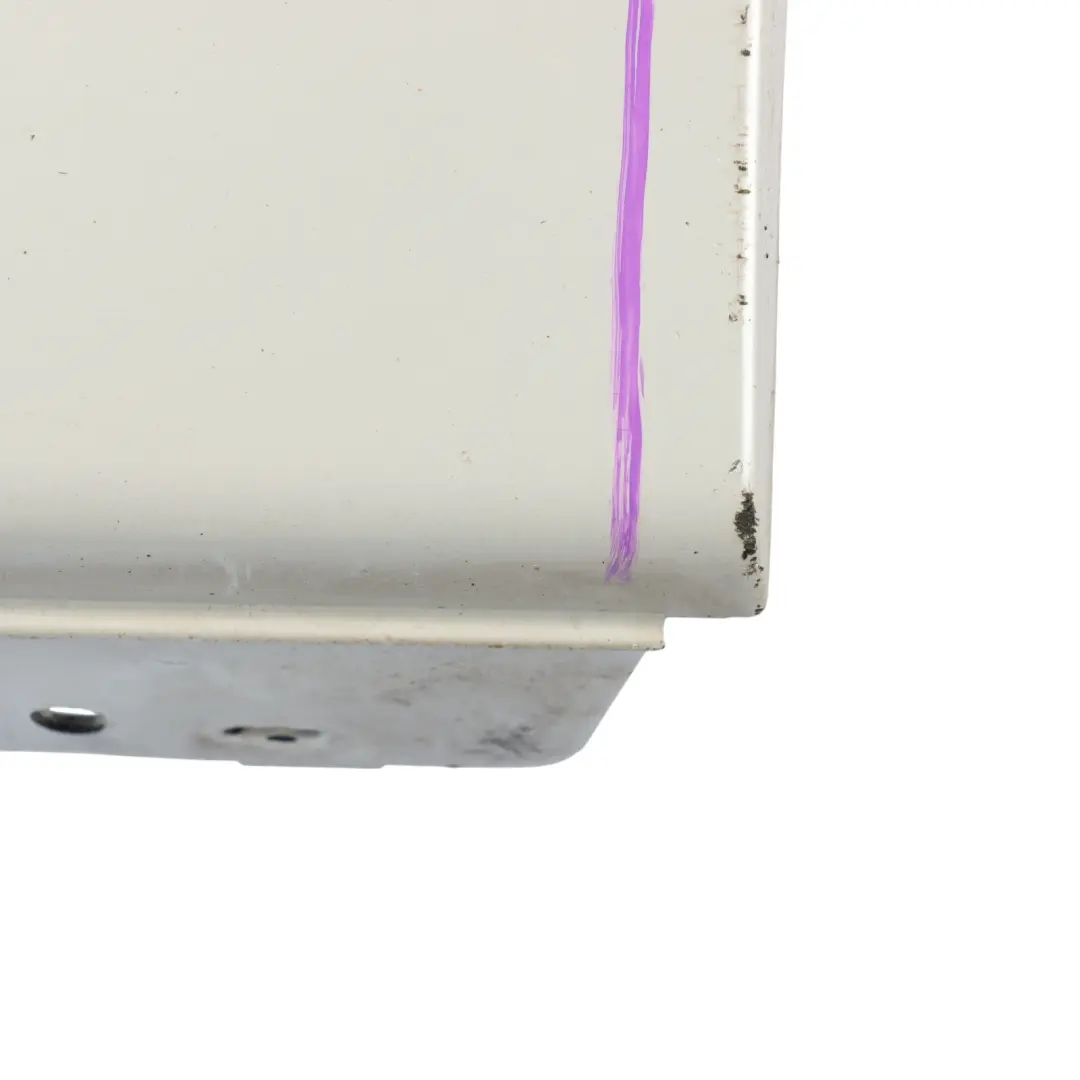 Side Skirt Door Sill Strip Cover Left N/S Mineral White Metallic - A96 to BMW F20 with Part number 7293553 BMW F20 Side Skirt Door Sill Strip Cover Left N/S Mineral White Metallic - A96 - SKU 7293553-MW - Part number 7293553