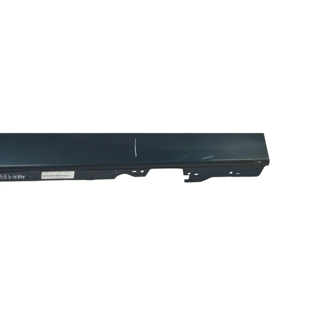 Faldon Lateral Derecho Midnight Blue Metallic Azul - B38 para BMW F20 con número de pieza 7293554 BMW F20 Faldon Lateral Derecho Midnight Blue Metallic Azul - B38 - SKU 7293554-MBM - Número de pieza 7293554