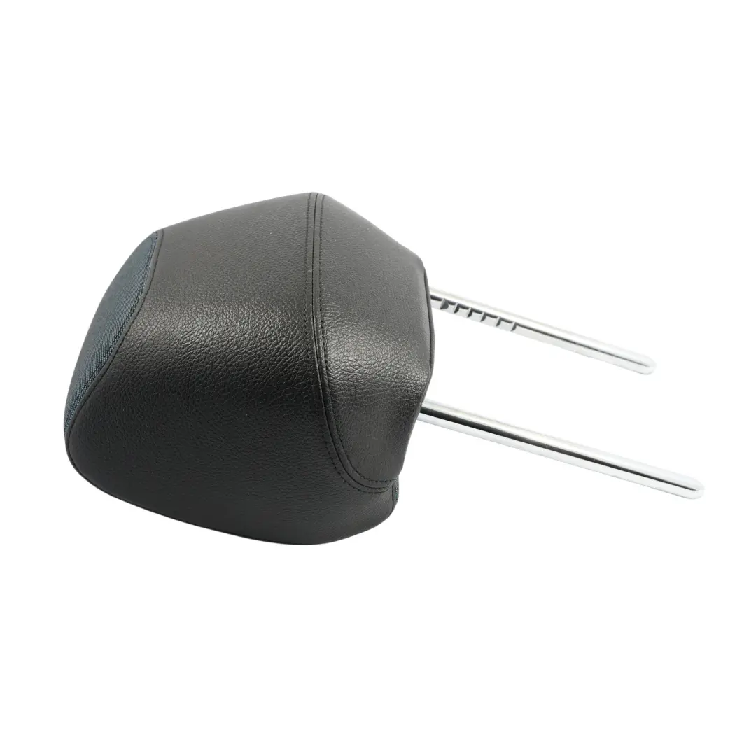 Headrest Front Left Right N/O/S Leather Fabric Metro Blue Black to BMW F20 Seat with Part number 7293599 BMW F20 Seat Headrest Front Left Right N/O/S Leather Fabric Metro Blue Black - SKU 7293599 - Part number 7293599