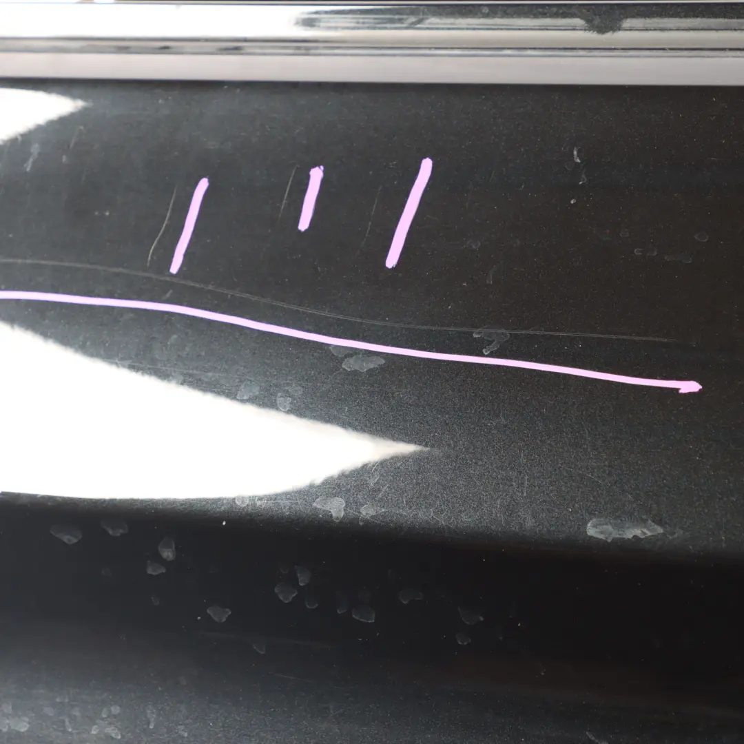 Door Rear Left N/S Black Sapphire Metallic - 475 to BMW F06 with Part number 7294993 BMW F06 Door Rear Left N/S Black Sapphire Metallic - 475 - SKU 7294993-BS - Part number 7294993