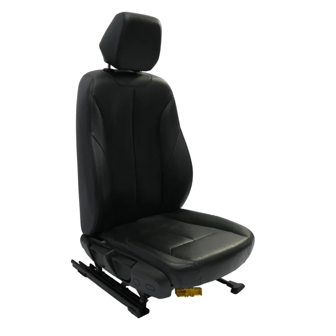 Fotel Przedni Prawy Przód Grzany Czarny Skóra Dakota do BMW F20 o numerze 7295110 BMW F20 Fotel Przedni Prawy Przód Grzany Czarny Skóra Dakota - SKU 7295110-11 - Numer Części 7295110