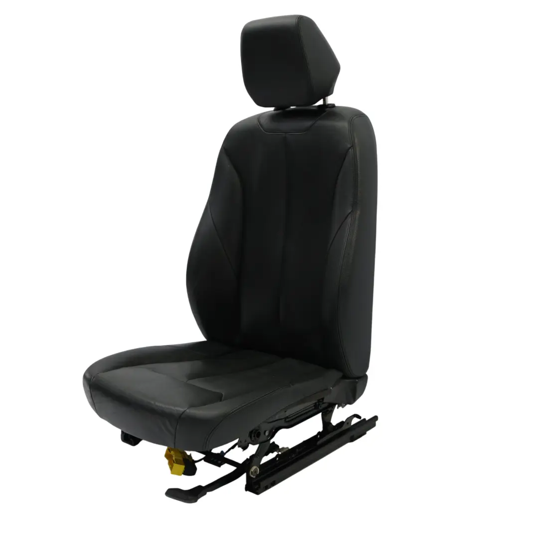 Front Right O/S Interior Heated Black Leather Dakota to BMW F20 Seat with Part number 7295110 BMW F20 Seat Front Right O/S Interior Heated Black Leather Dakota - SKU 7295110-11 - Part number 7295110