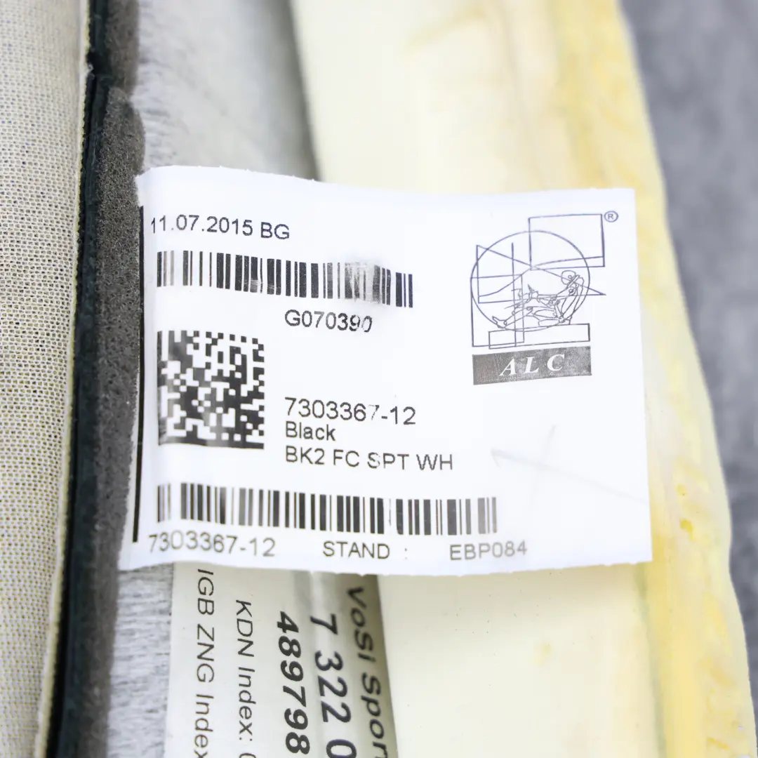 Funda De Asiento BMW F07 F10 F11 LCI Delantera Izquierda Derecha Calefactable para con número de pieza 7303367 Funda De Asiento BMW F07 F10 F11 LCI Delantera Izquierda Derecha Calefactable - SKU 7303367 - Número de pieza 7303367