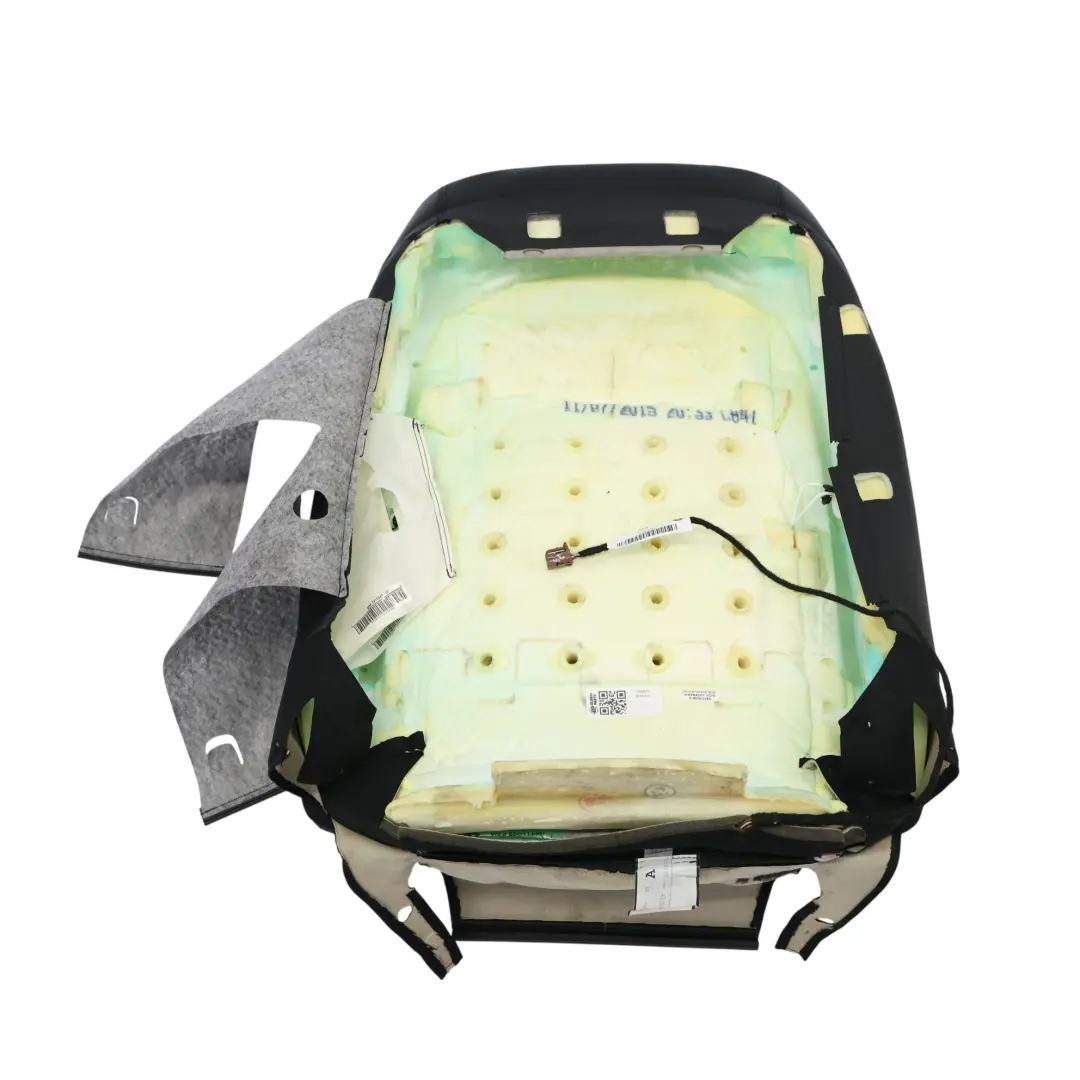 Respaldo Asiento Delantero BMW F10 F11 LCI Sport Izquierdo Cuero Dakota Negro para con número de pieza 7303371 Respaldo Asiento Delantero BMW F10 F11 LCI Sport Izquierdo Cuero Dakota Negro - SKU 7303371 - Número de pieza 7303371