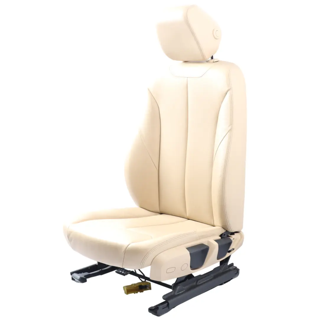 Front Seat BMW F30 F31 Left N/S Interior Leather Veneto Beige to with Part number 7303713 Front Seat BMW F30 F31 Left N/S Interior Leather Veneto Beige - SKU 7303713-2 - Part number 7303713