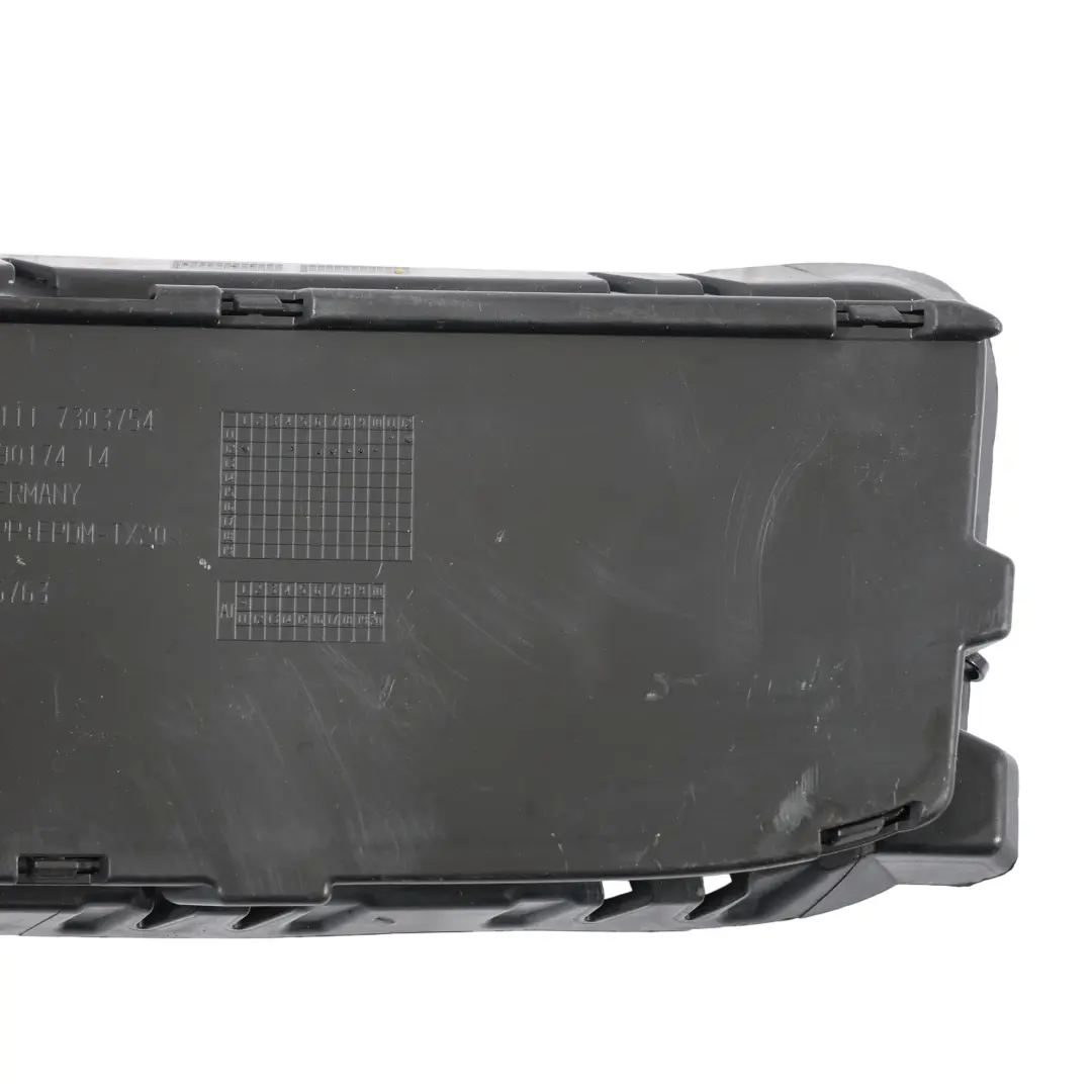 Front Bumper Bottom Grille Trim Right O/S Black to BMW X1 E84 with Part number 7303754 BMW X1 E84 Front Bumper Bottom Grille Trim Right O/S Black - SKU 7303754-3 - Part number 7303754