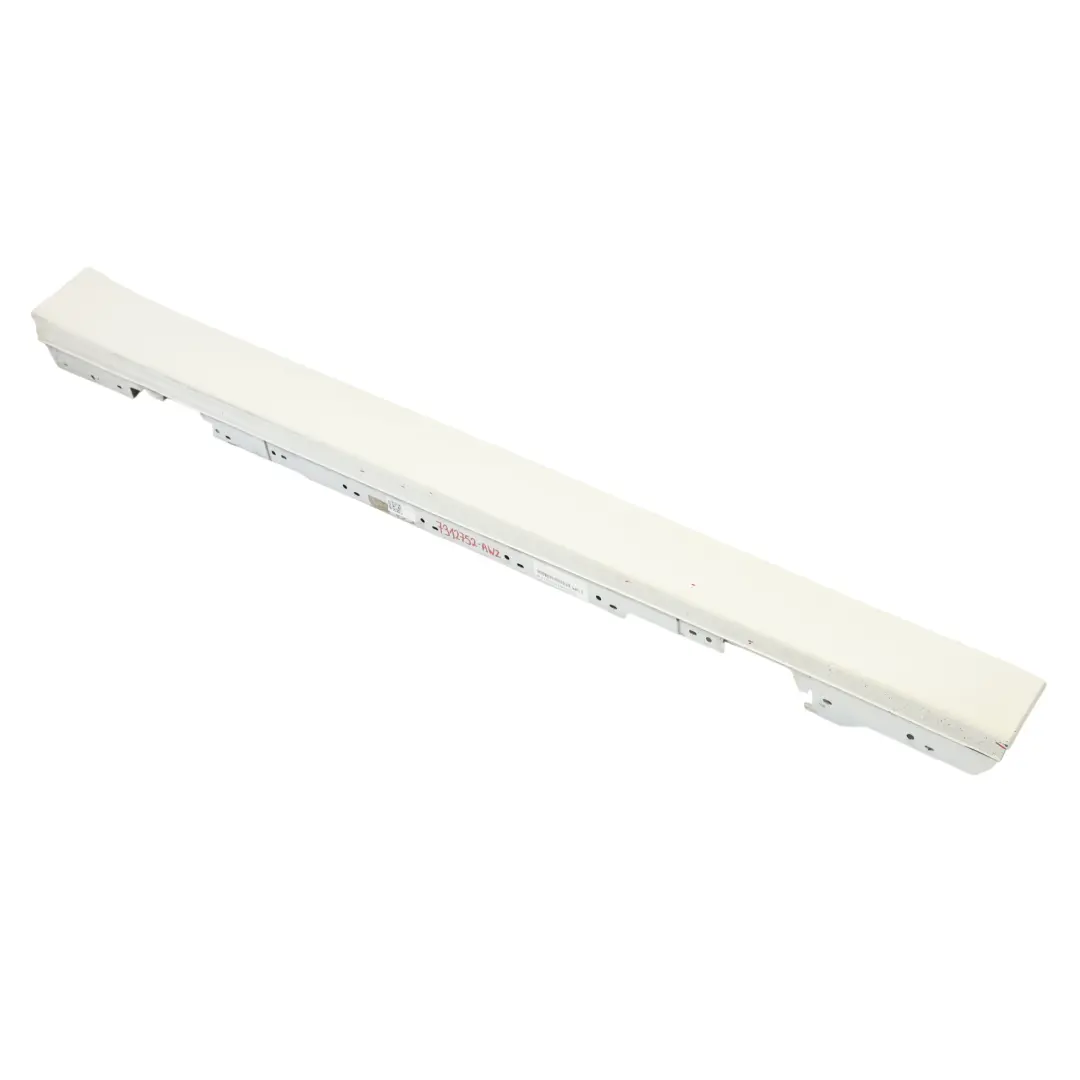 Side Skirt Sill Strip Right O/S Alpinweiss Alpine White 3 - 300 to BMW F30 F31 with Part number 7312752 BMW F30 F31 Side Skirt Sill Strip Right O/S Alpinweiss Alpine White 3 - 300 - SKU 7312752-AW2 - Part number 7312752