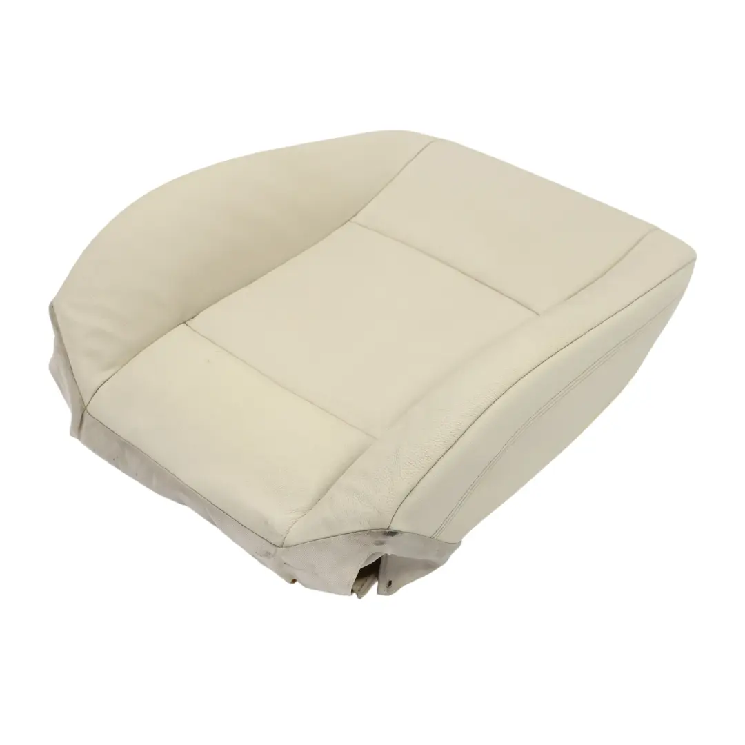 Front Seat Backrest Left N/S Heated Memory Leather Dakota White to BMW F01 LCI with Part number 7319201 BMW F01 LCI Front Seat Backrest Left N/S Heated Memory Leather Dakota White - SKU 7319201 - Part number 7319201