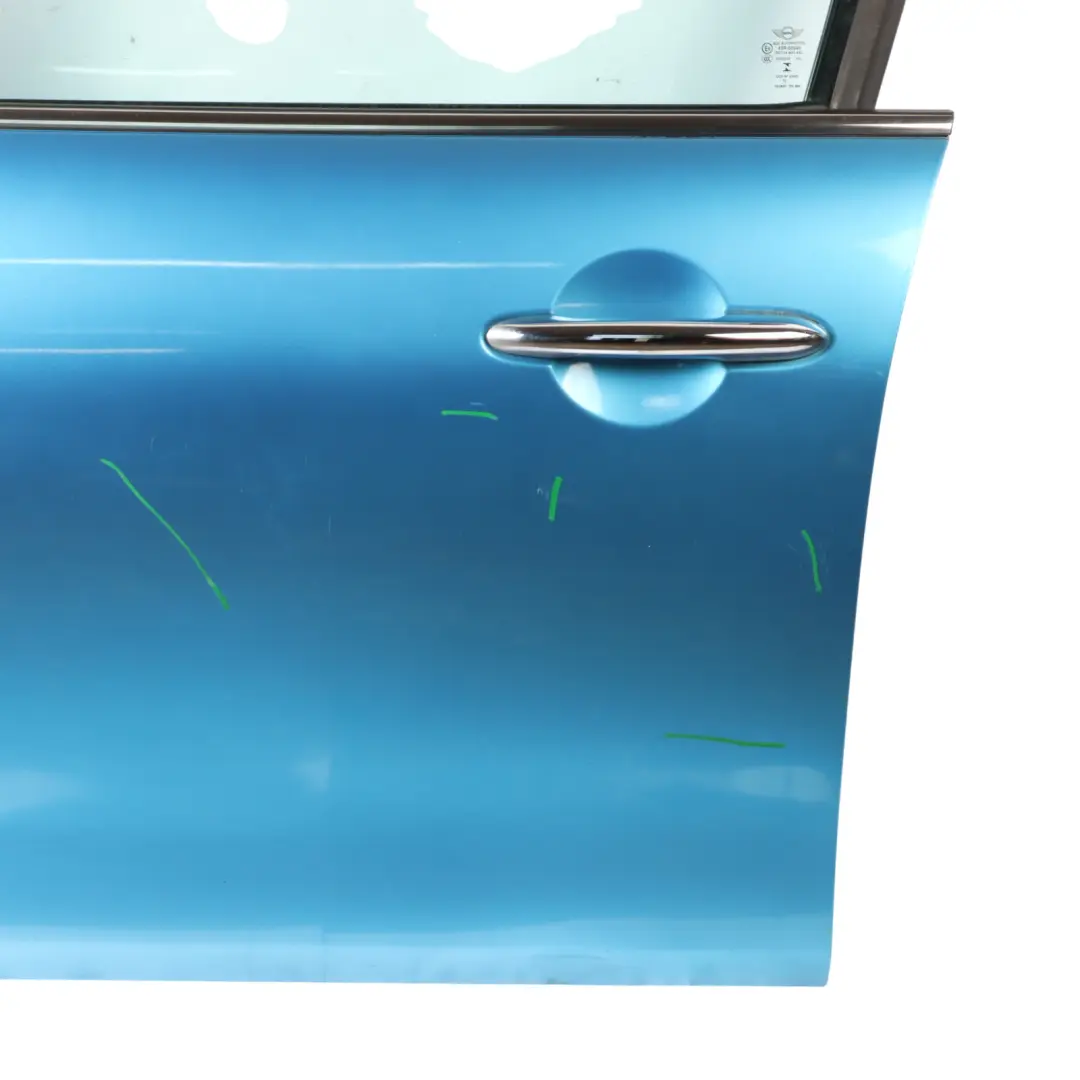 Mini F55 Door Front Left N/S Electric Blue II Metallic - B86 - SKU 7327445-ELB - Part number 7327445