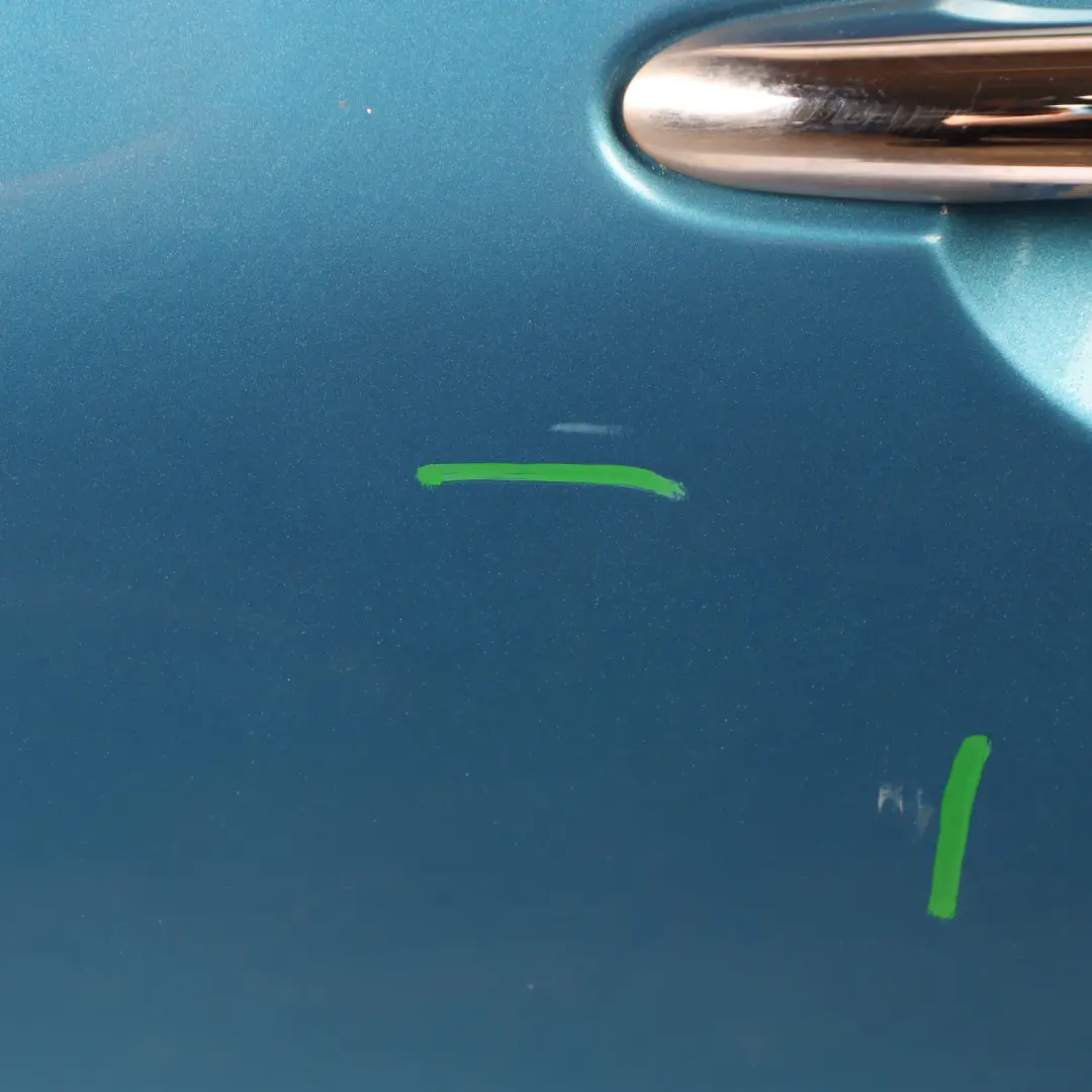 Mini F55 Door Front Left N/S Electric Blue II Metallic - B86 - SKU 7327445-ELB - Part number 7327445