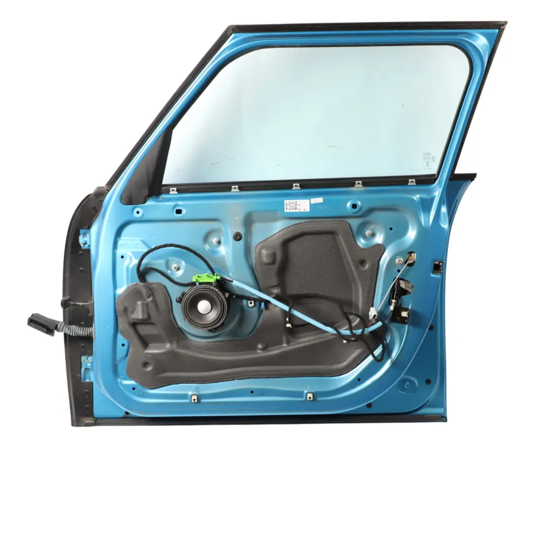 Door Front Right O/S Electric Blue II Metallic - B86 to Mini F55 with Part number 7327446 Mini F55 Door Front Right O/S Electric Blue II Metallic - B86 - SKU 7327446-ELB - Part number 7327446