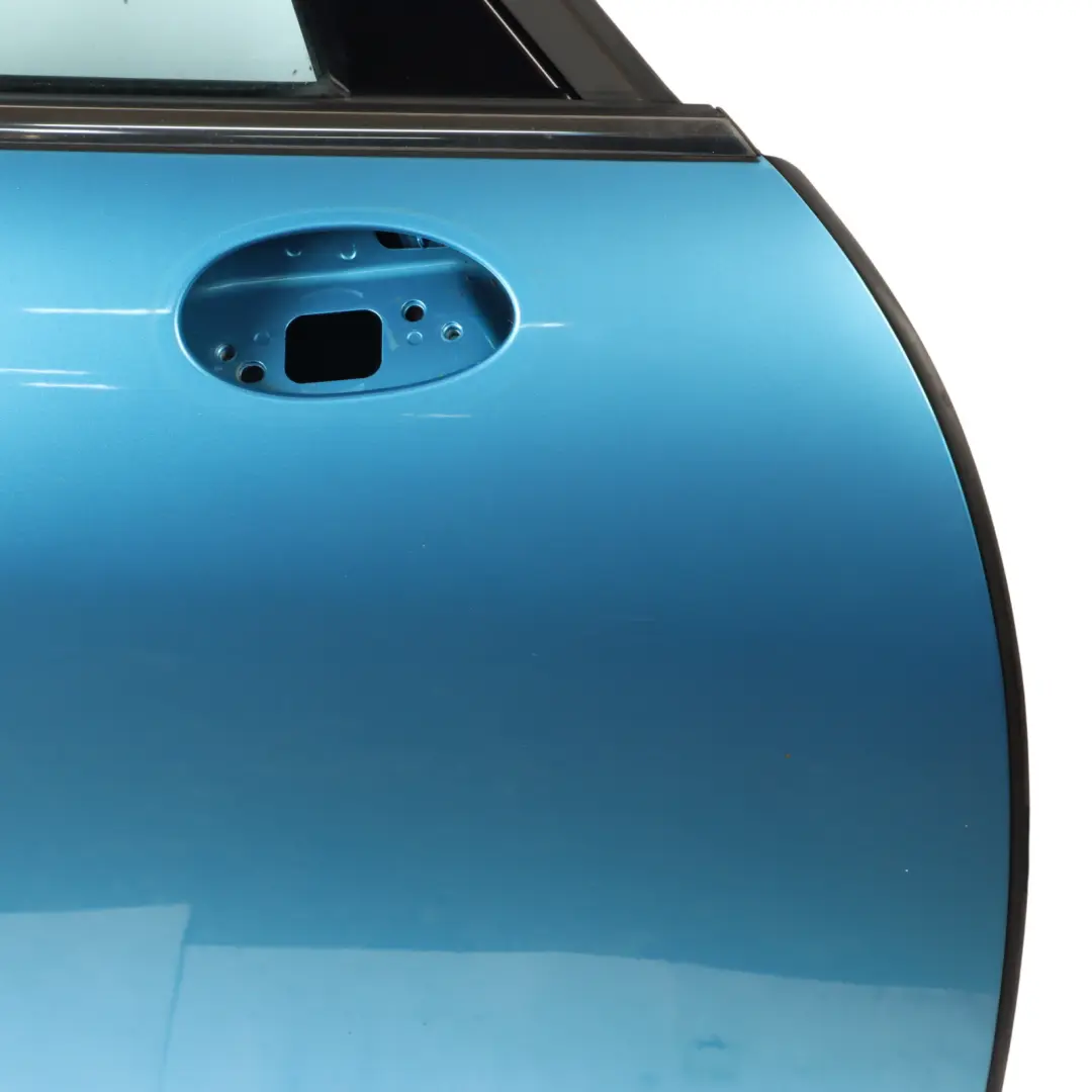 Door Front Right O/S Electric Blue II Metallic - B86 to Mini F55 with Part number 7327446 Mini F55 Door Front Right O/S Electric Blue II Metallic - B86 - SKU 7327446-ELB - Part number 7327446