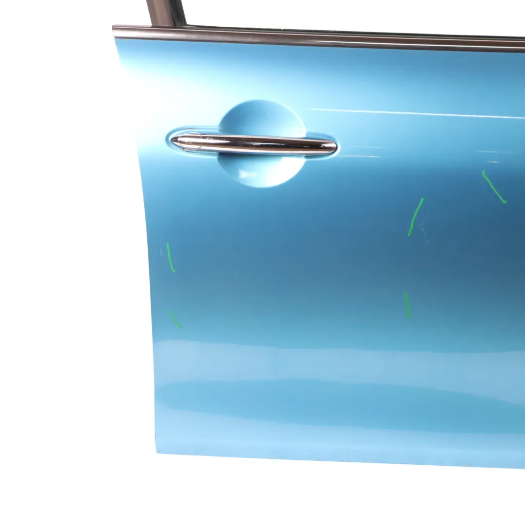 Door Front Right O/S Electric Blue II Metallic - B86 to Mini F55 with Part number 7327446 Mini F55 Door Front Right O/S Electric Blue II Metallic - B86 - SKU 7327446-ELB - Part number 7327446