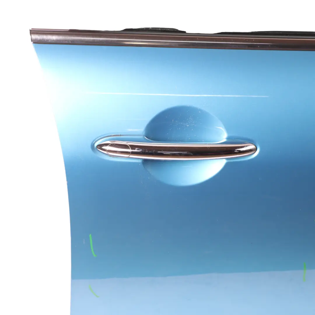 Door Front Right O/S Electric Blue II Metallic - B86 to Mini F55 with Part number 7327446 Mini F55 Door Front Right O/S Electric Blue II Metallic - B86 - SKU 7327446-ELB - Part number 7327446
