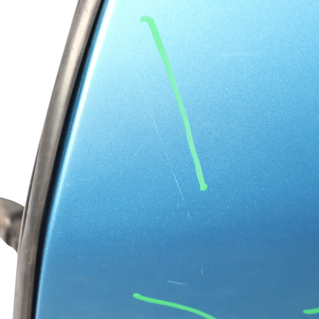 Door Rear Left N/S Covering Panel Electric Blue II Metallic - B86 to Mini F55 with Part number 7327449 Mini F55 Door Rear Left N/S Covering Panel Electric Blue II Metallic - B86 - SKU 7327449-ELB - Part number 7327449