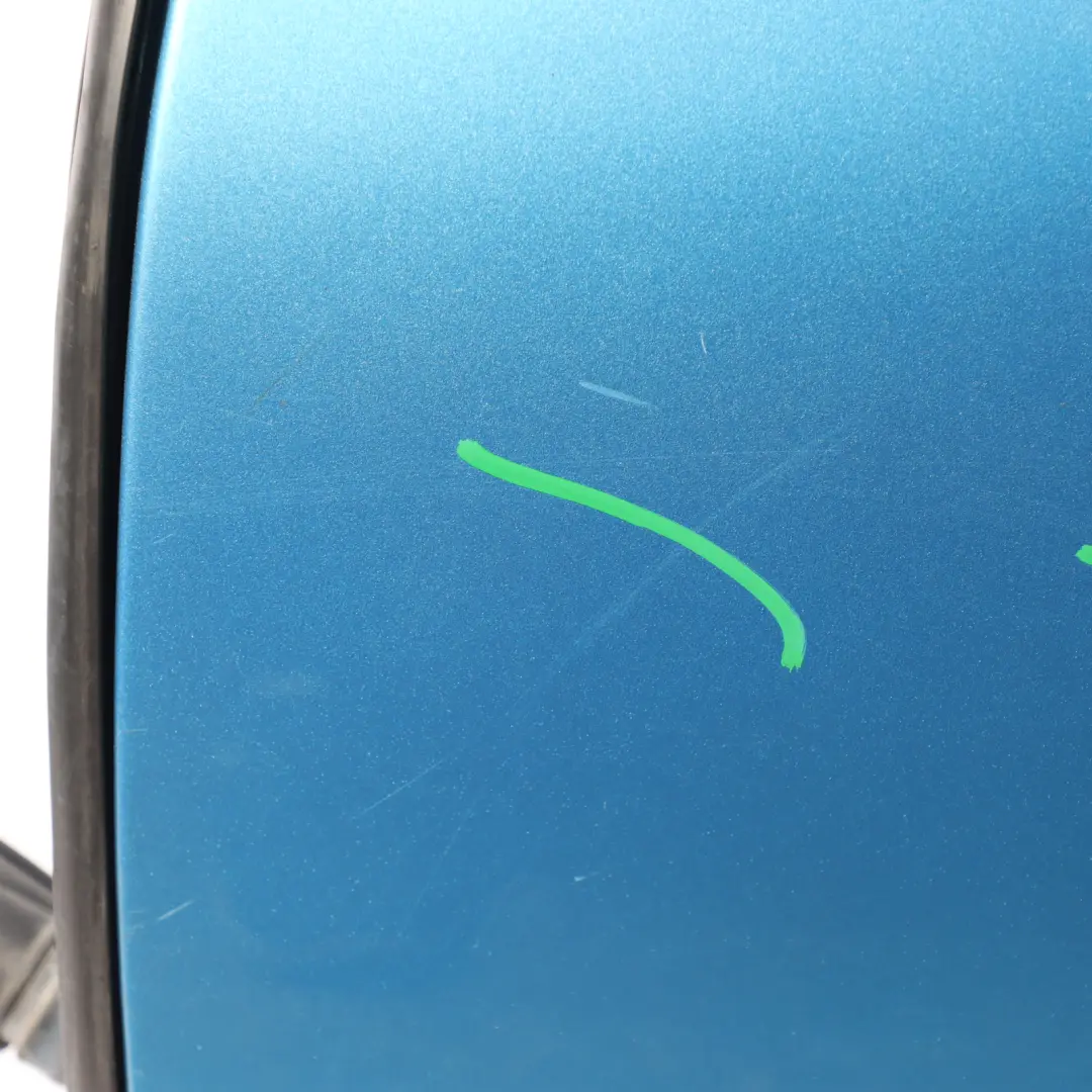 Mini F55 Door Rear Left N/S Covering Panel Electric Blue II Metallic - B86 - SKU 7327449-ELB - Part number 7327449