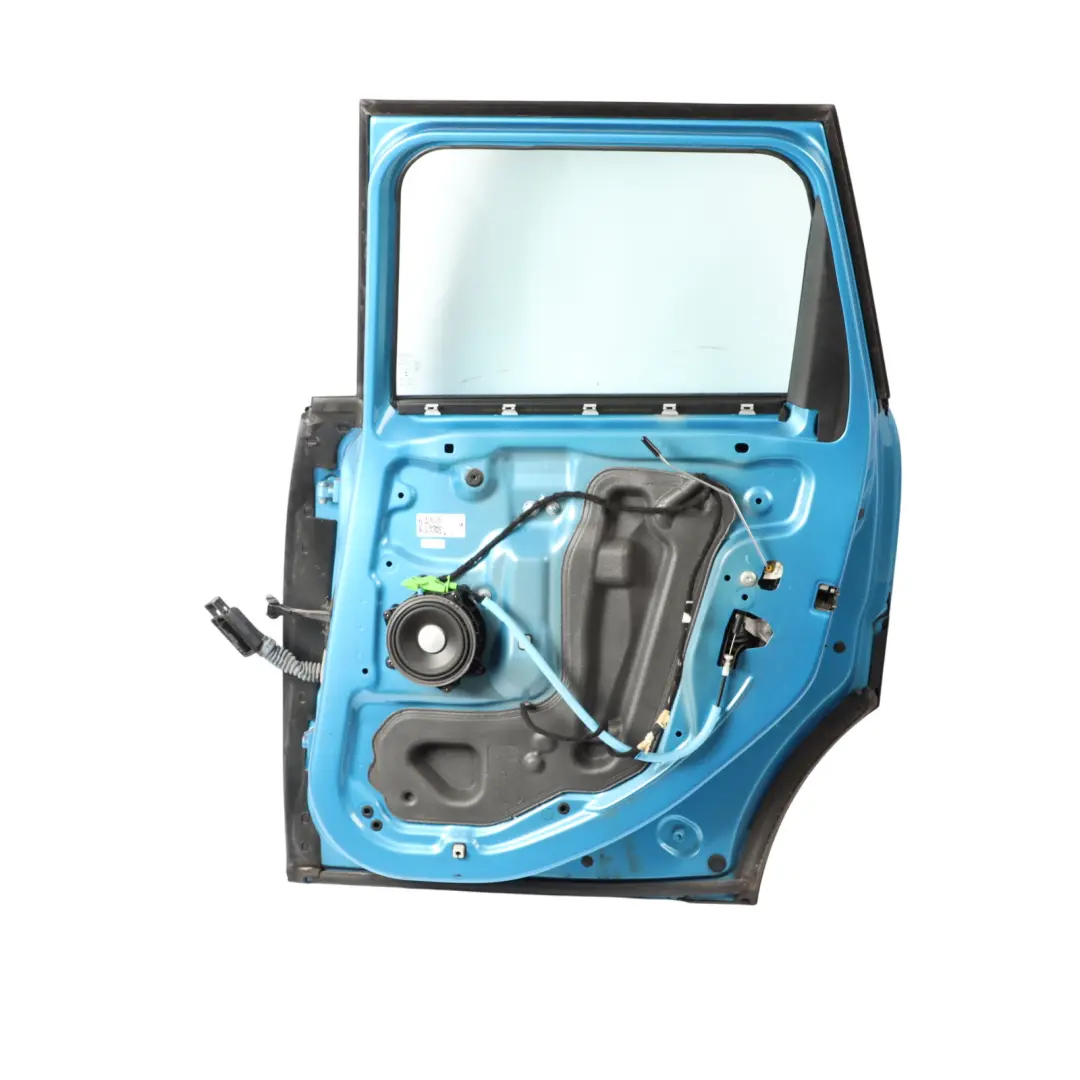 Door Rear Right O/S Covering Panel Electric Blue II Metallic - B86 to Mini F55 with Part number 7327450 Mini F55 Door Rear Right O/S Covering Panel Electric Blue II Metallic - B86 - SKU 7327450-ELB - Part number 7327450