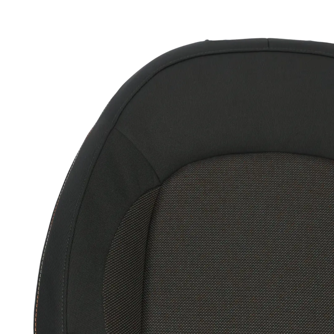 Mini F56 F57 F60 Front Seat Backrest Left N/S Heated Cloth Firework Carbon Black - SKU 7344583-6 - Part number 7344583