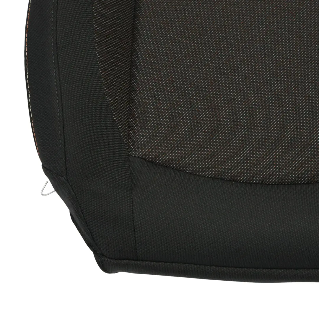 Mini F56 F57 F60 Front Seat Backrest Left N/S Heated Cloth Firework Carbon Black - SKU 7344583-6 - Part number 7344583
