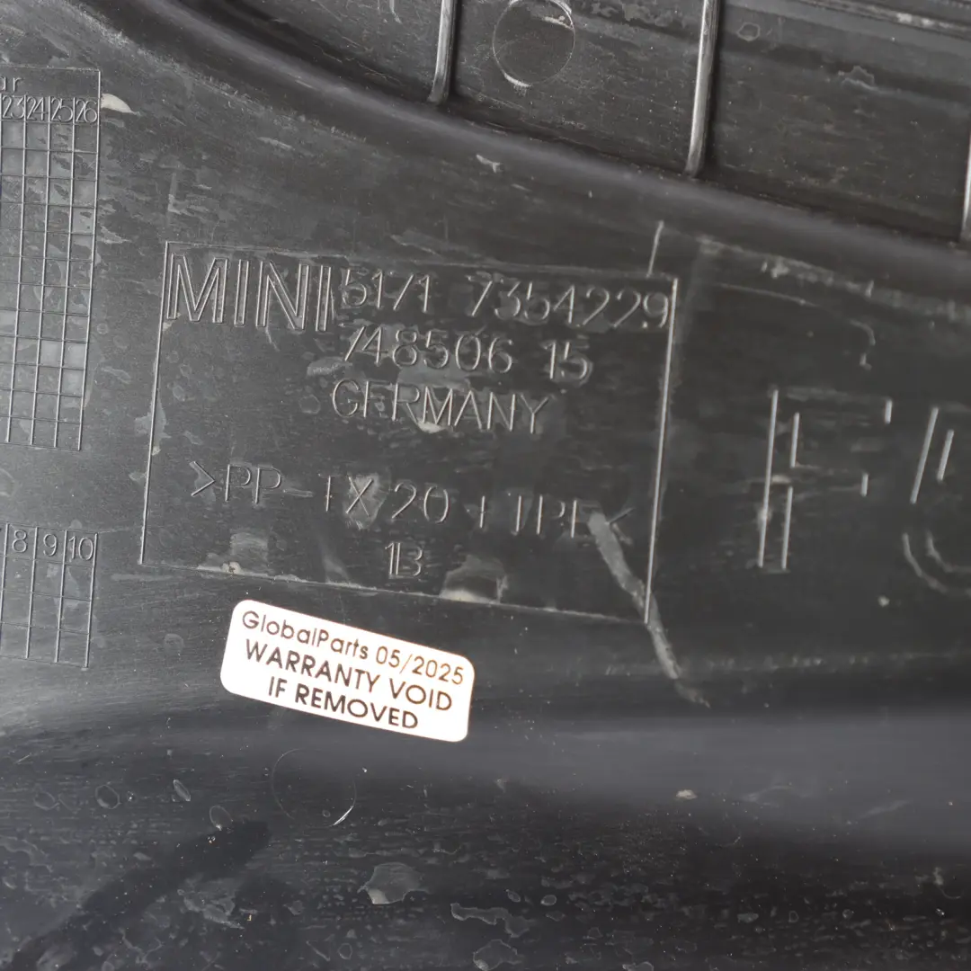 Windscreen Windshield Scuttle Apron Trim Cover Panel to Mini Clubman F54 with Part number 7354229 Mini Clubman F54 Windscreen Windshield Scuttle Apron Trim Cover Panel - SKU 7354229 - Part number 7354229