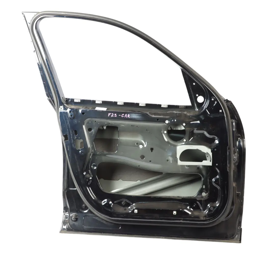 Door Front Left N/S Carbonschwarz Black Metallic - 416 to BMW X3 F25 with Part number 7355803 BMW X3 F25 Door Front Left N/S Carbonschwarz Black Metallic - 416 - SKU 7355803-CAR - Part number 7355803