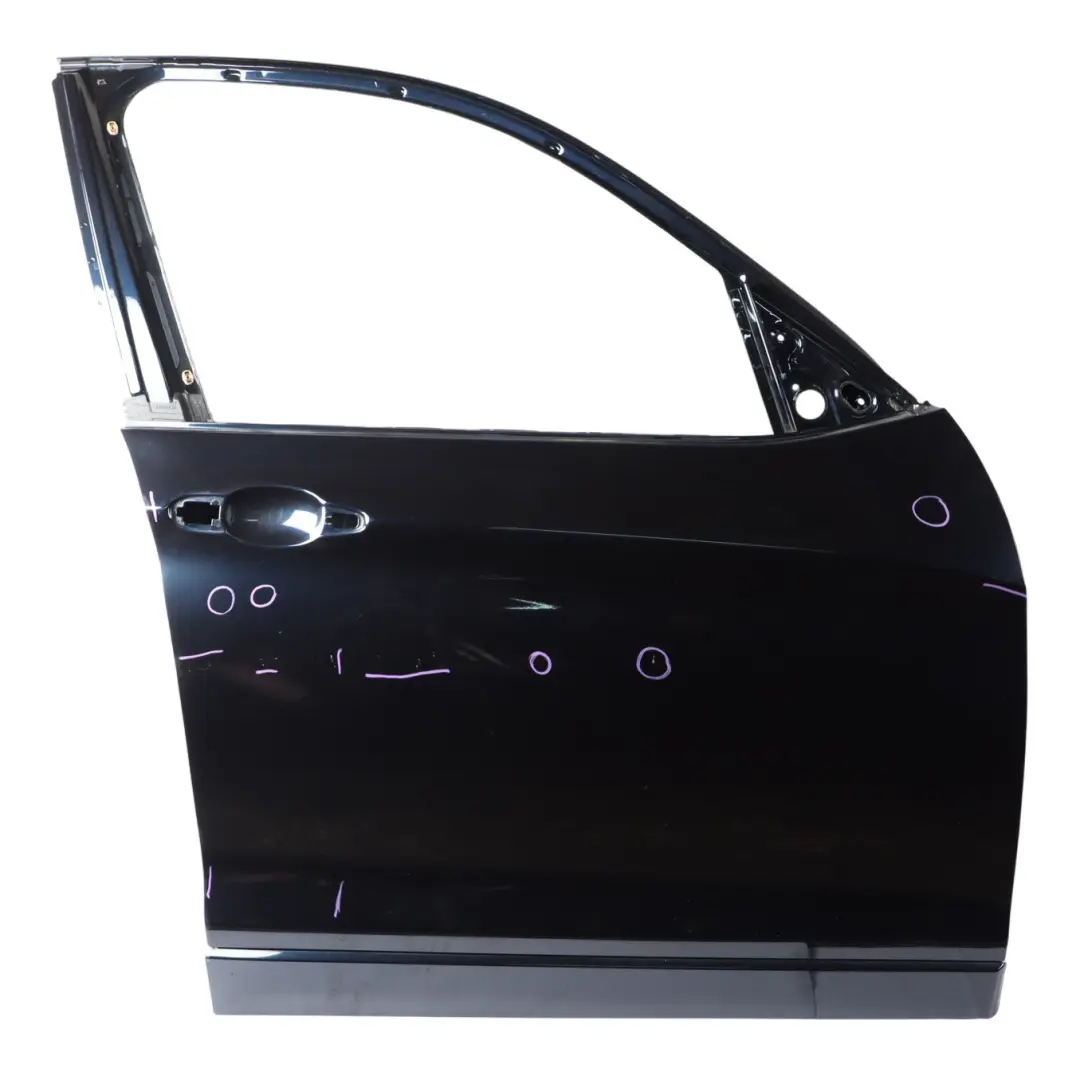 BMW X3 F25 Door Front Right O/S Carbonschwarz Black Metallic - 416 - SKU 7355804-CAR - Part number 7355804