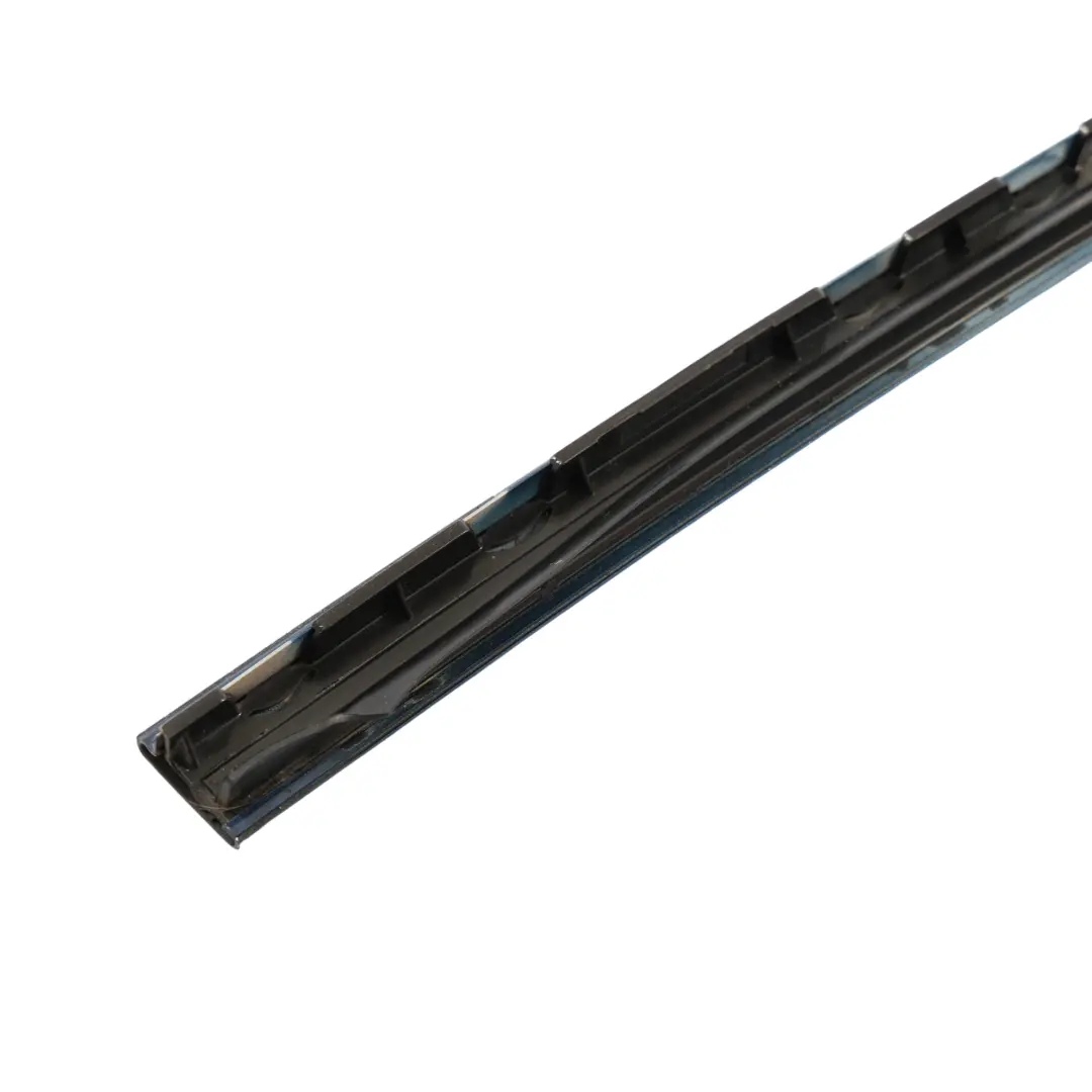 BMW F11 Touring Windscreen Trim Strip Left N/S Moulding Tiefseeblau Blue - A76 - SKU 7362463-DSB - Part number 7362463
