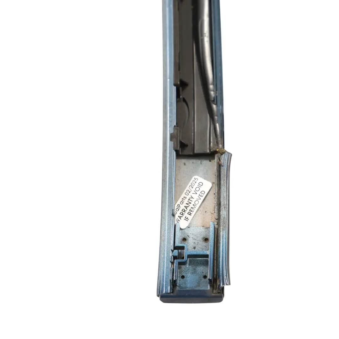 BMW F11 Touring Windscreen Strip Right O/S Moulding Trim Tiefseeblau Blue - A76 - SKU 7362464-DSB - Part number 7362464