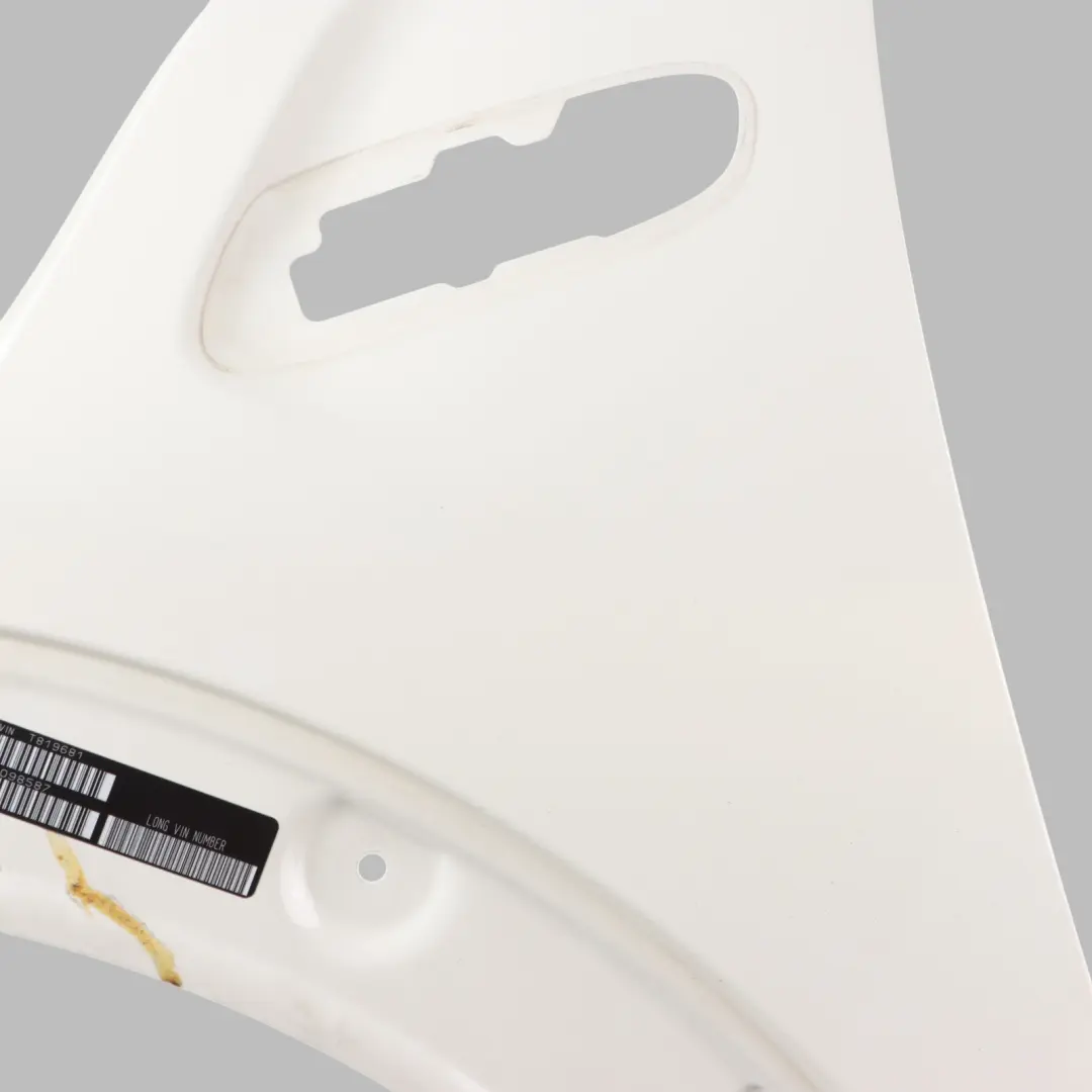 Side Panel Front Left Wing Covering N/S Pepper White - 850 to Mini F55 F56 with Part number 7374521 Mini F55 F56 Side Panel Front Left Wing Covering N/S Pepper White - 850 - SKU 7374521-PW - Part number 7374521