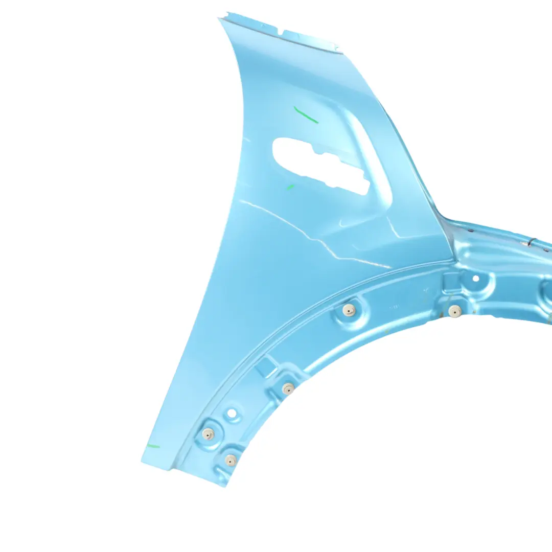 Side Panel Mini F55 F56 F57 Wing Fender Front Right O/S Electric Blue II - B86 to with Part number 7374522 Side Panel Mini F55 F56 F57 Wing Fender Front Right O/S Electric Blue II - B86 - SKU 7374522-ELBII1 - Part number 7374522