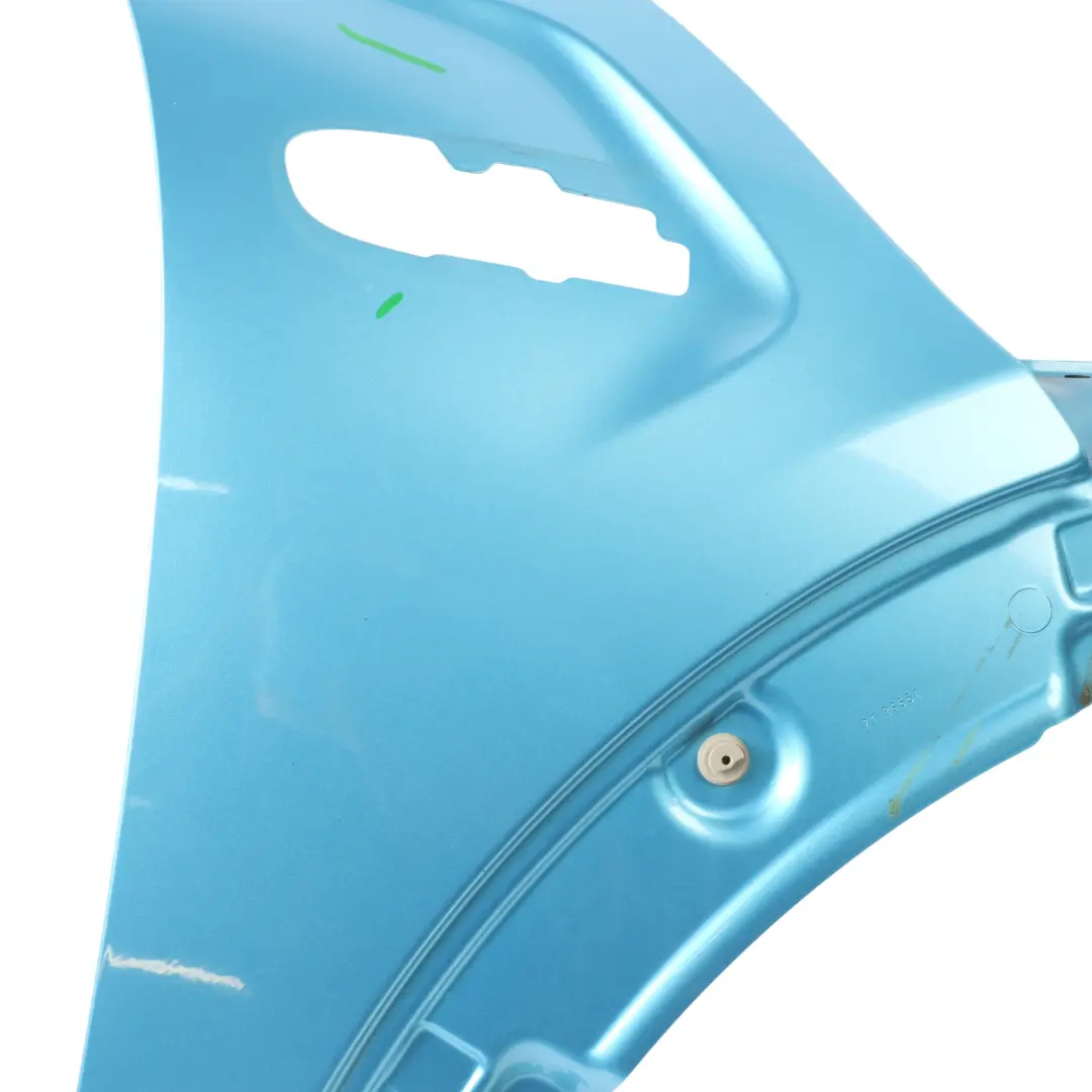 Side Panel Mini F55 F56 F57 Wing Fender Front Right O/S Electric Blue II - B86 to with Part number 7374522 Side Panel Mini F55 F56 F57 Wing Fender Front Right O/S Electric Blue II - B86 - SKU 7374522-ELBII1 - Part number 7374522