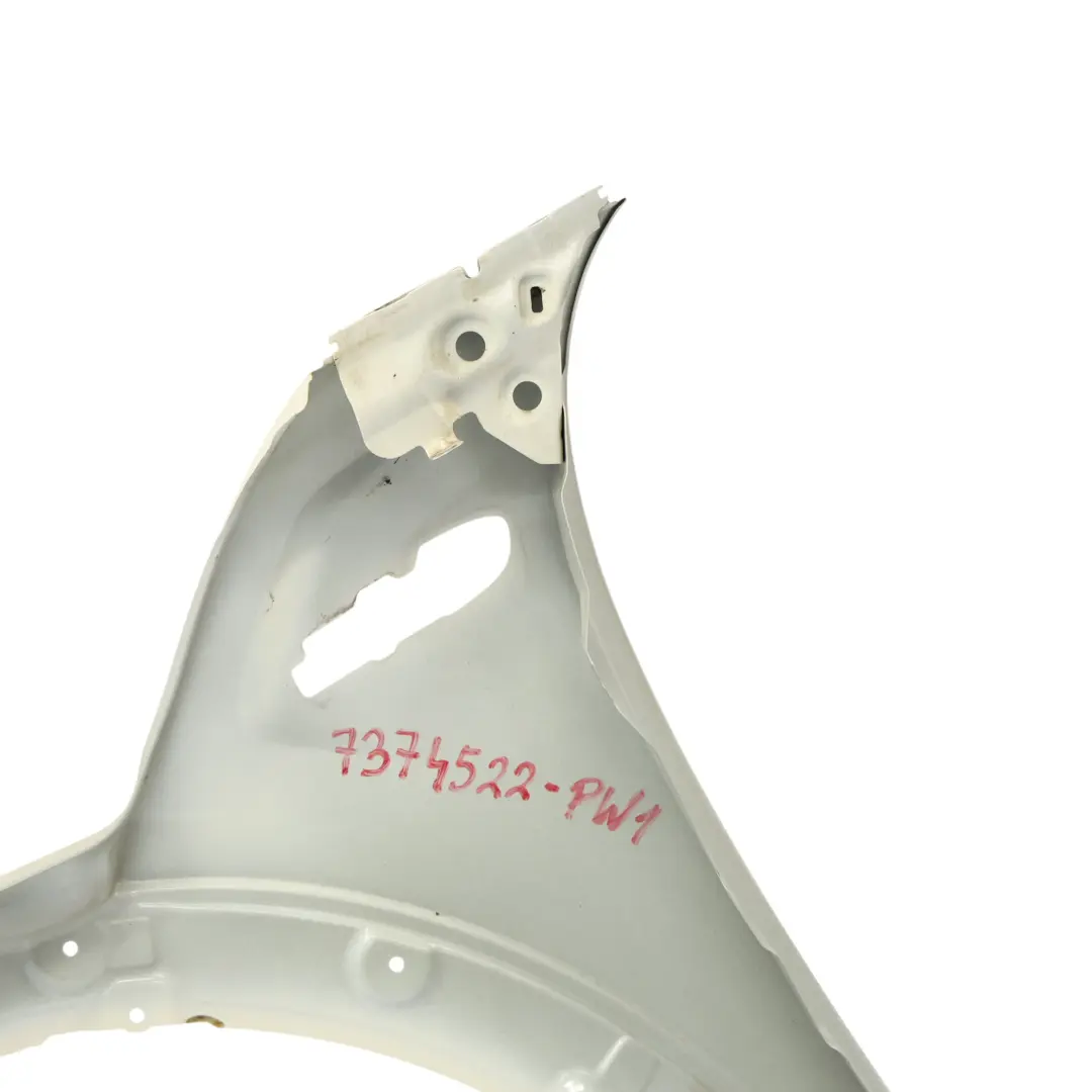 Mini F55 F56 Panel Lateral Delantero Ala Derecha Pepper White Blanco - 850 - SKU 7374522-PW1 - Número de pieza 7374522
