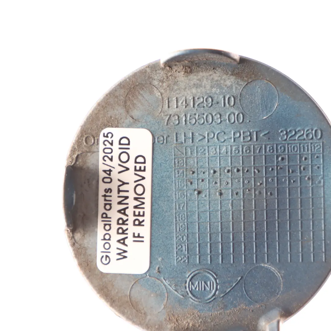 Cache Anneau Remorquage Pare-Chocs Arrière Gauche Bleu Foncé - B69 pour Mini F56 F57 à propos du numéro de pièce 7380011 Mini F56 F57 Cache Anneau Remorquage Pare-Chocs Arrière Gauche Bleu Foncé - B69 - SKU 7380011-DEEP - Numéro de pièce 7380011