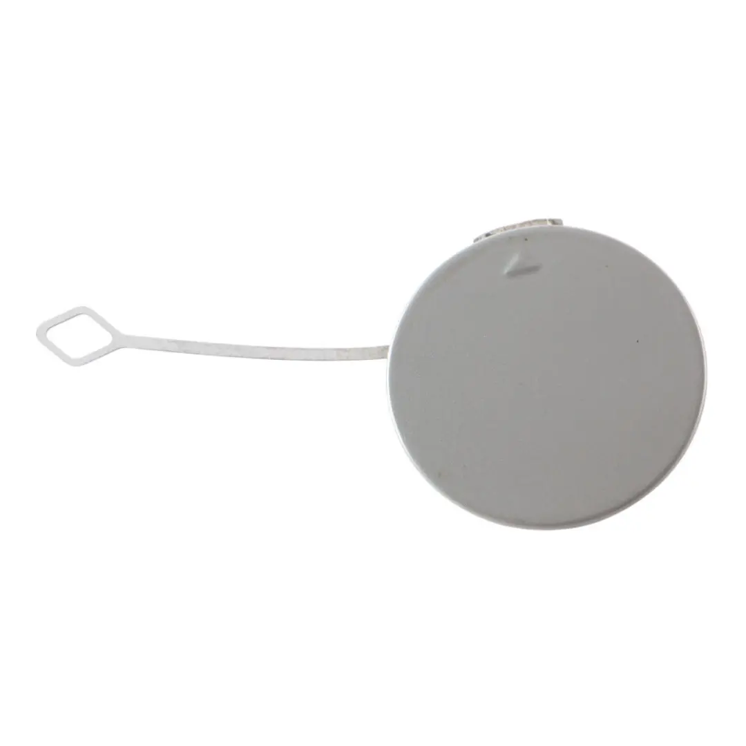 Bumper Towing Eye Hook Cover Left N/S Moonwalk Grey Metallic - B71 to Mini F55 Rear with Part number 7380025 Mini F55 Rear Bumper Towing Eye Hook Cover Left N/S Moonwalk Grey Metallic - B71 - SKU 7380025-MGM - Part number 7380025