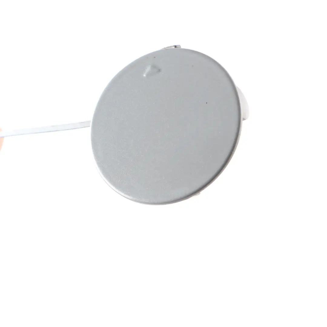 Bumper Towing Eye Hook Cover Left N/S Moonwalk Grey Metallic - B71 to Mini F55 Rear with Part number 7380025 Mini F55 Rear Bumper Towing Eye Hook Cover Left N/S Moonwalk Grey Metallic - B71 - SKU 7380025-MGM - Part number 7380025