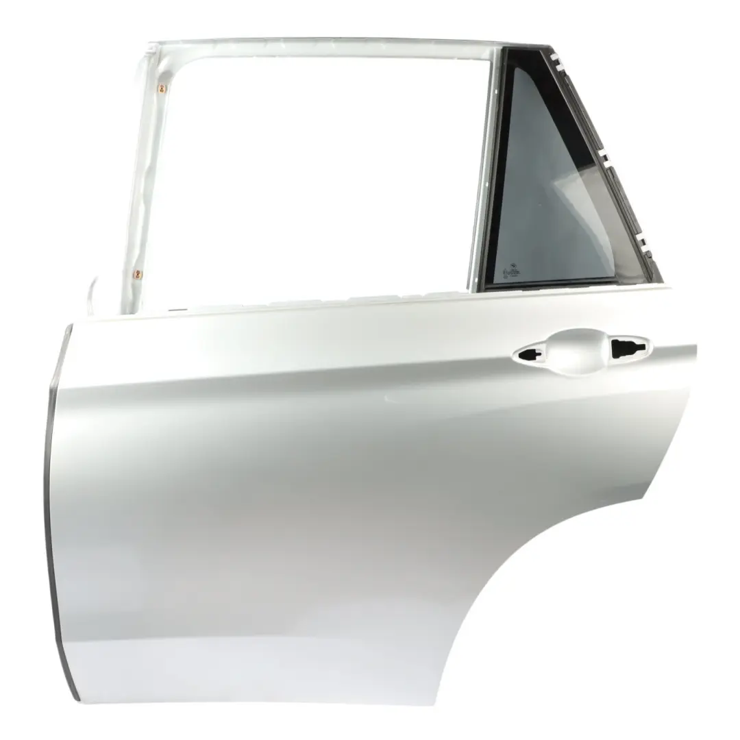 Door Rear Left N/S Glacier Silver Metallic - A83 to BMW X5 F15 with Part number 7386739 BMW X5 F15 Door Rear Left N/S Glacier Silver Metallic - A83 - SKU 7386739-GSB1 - Part number 7386739