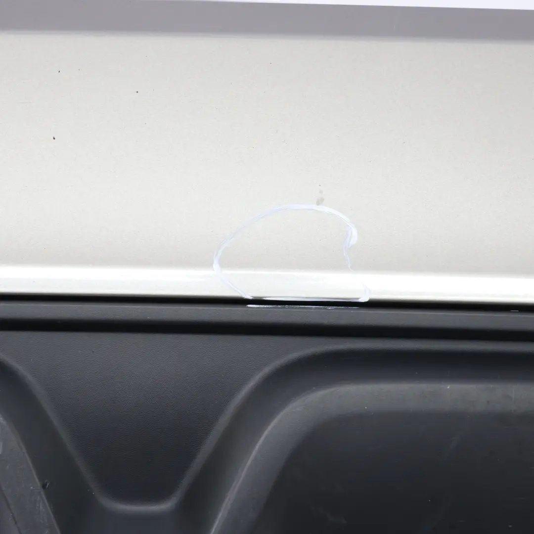 Bumper Complete Trim Panel PDC Melting Silver - C2K to Mini F60 Countryman Rear with Part number 7391197 Mini F60 Countryman Rear Bumper Complete Trim Panel PDC Melting Silver - C2K - SKU 7391197-MELT1 - Part number 7391197